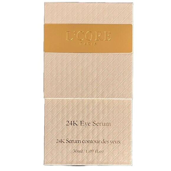 L’CORE‎ Paris 24K Gold Hyaluronic Acid Eye Serum 1.09 Fl. Oz. - Picture 1 of 6
